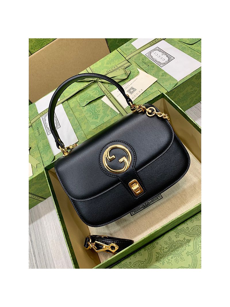 Gucci Blondie top-handle bag 735101 Black