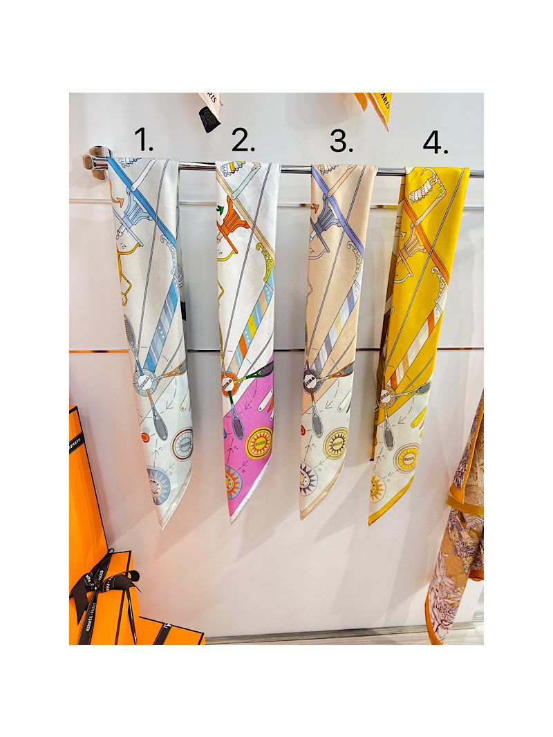 Hermes Tea for Two scarf 90 H003968S