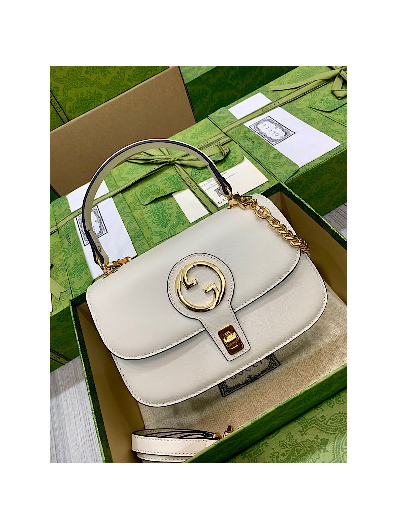 Gucci Blondie top-handle bag 735101 White