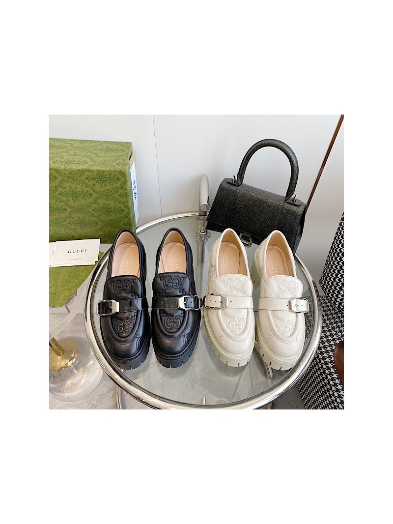 Gucci GG Love Parade Matelassé shoe 718388