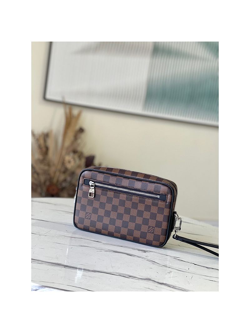 Louis Vuitton Kasai Clutch Damier Ebene N41663