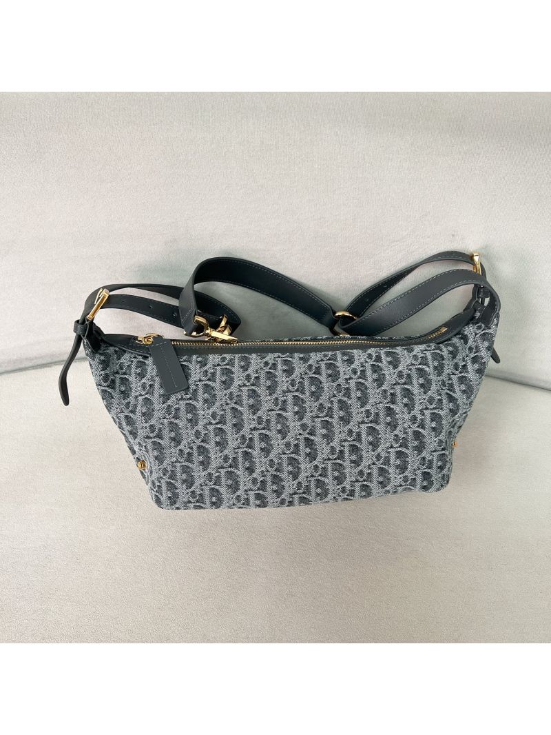 Dior D-Journey Bag in Blue Dior Oblique Jacquard M2416UTZQ_M928