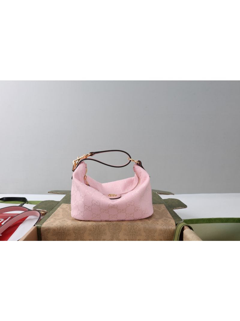 Gucci Vanity Mini Bag in Pink GG Canvas Pink 861774 AAF09 6843