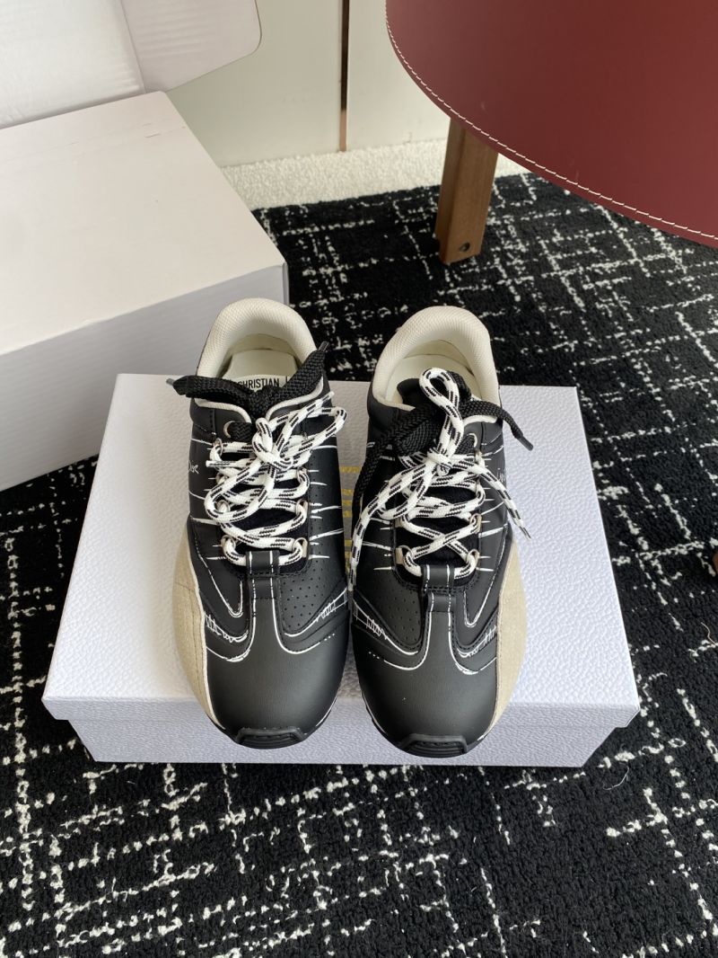 Dior D-Sketch Sneaker Black Nylon and Calfskin KCK427