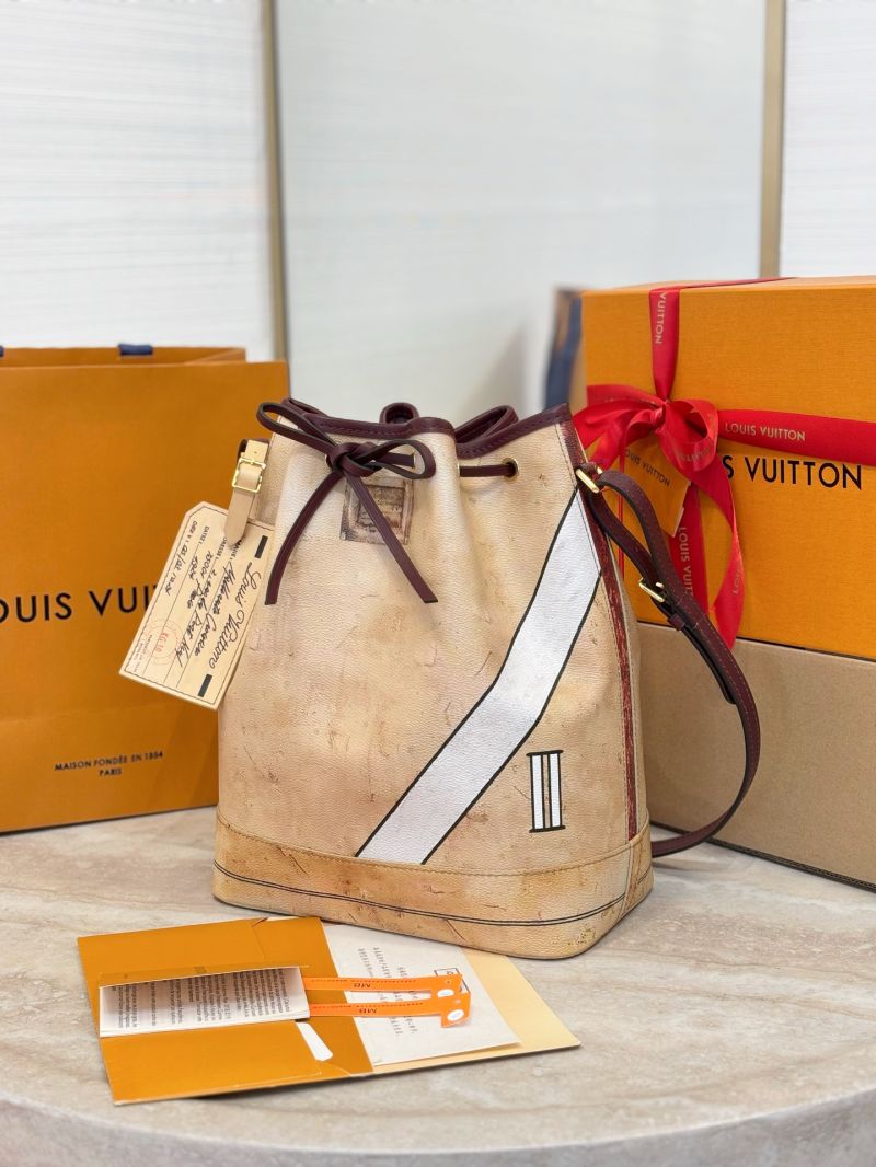 Louis Vuitton Noé in Monogram Canvas Aged Effect Beige/Multicolor M23117