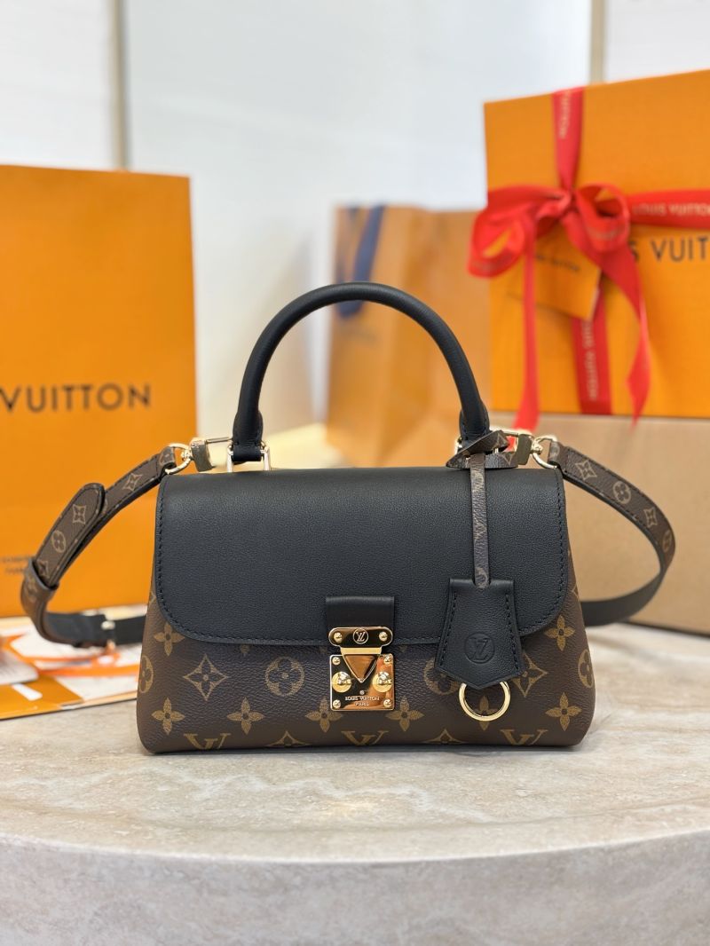 Louis Vuitton Madeleine BB in Monogram Canvas and Cowhide Leather Black M27511