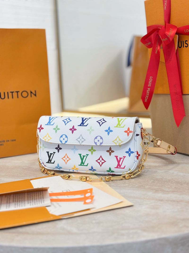 Louis Vuitton Pochette Ivy in Monogram Multicolore White M81911