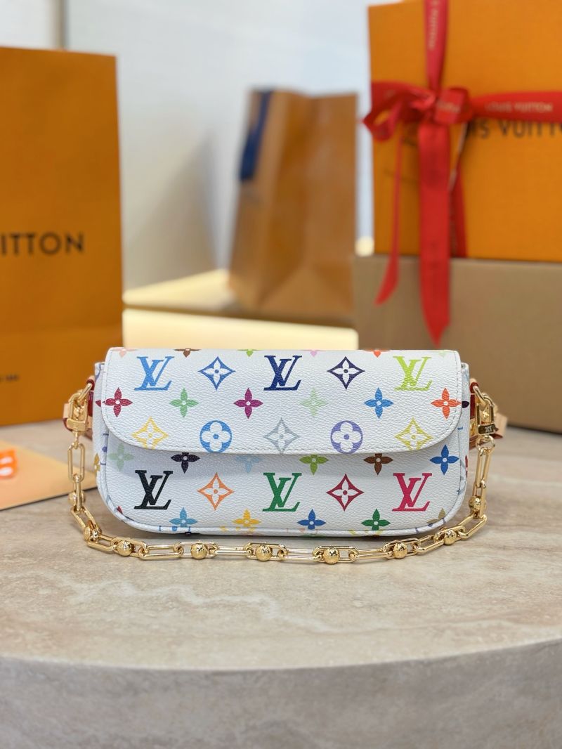 Louis Vuitton Wallet On Strap Ivy LV Takashi Murakami M27492