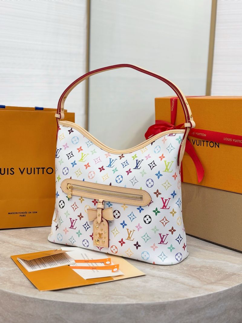 Louis Vuitton Boulogne in Monogram Multicolore Blanc Canvas M92660