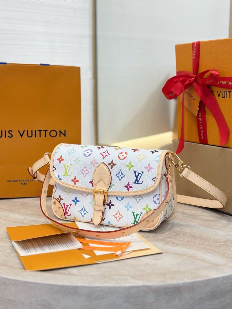 Louis Vuitton Sologne in Monogram Multicolore Canvas Blanc M92661