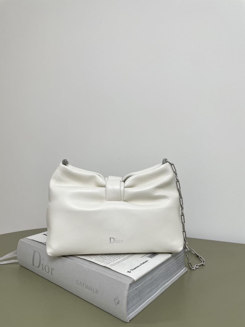 Loewe Bow Bag in Nappa Lambskin Soft White A711P44X01
