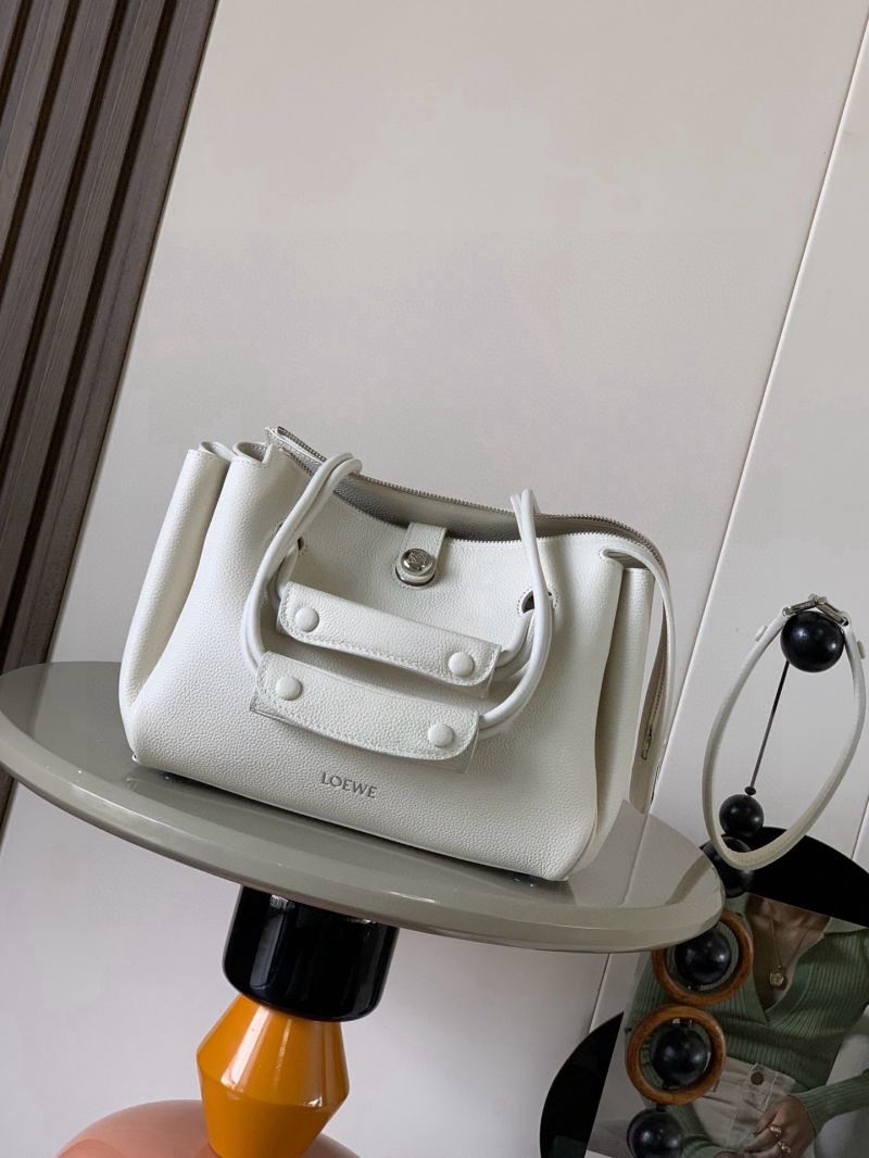 Loewe small Madrid in Soft Grained Calfskin SoftWhite AACOAB2X03