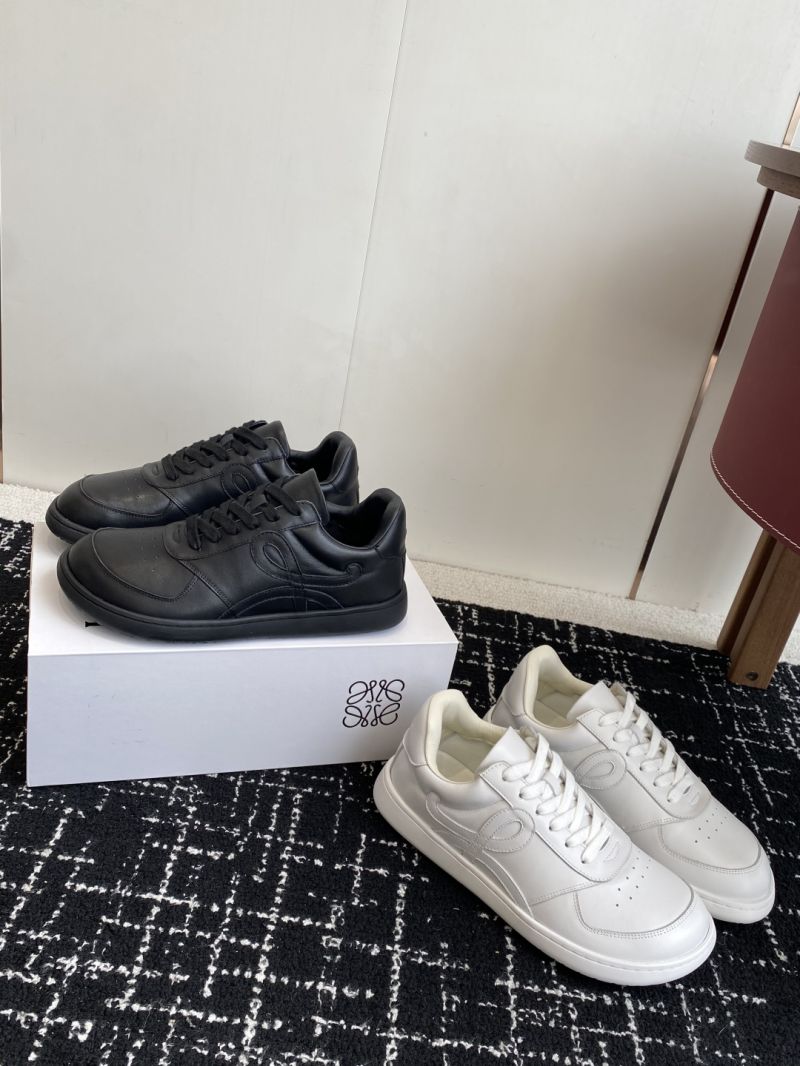 LOEWE JAMBO SNEAKER IN SOFT GRAINED CALFSKIN M816282 BLACK
