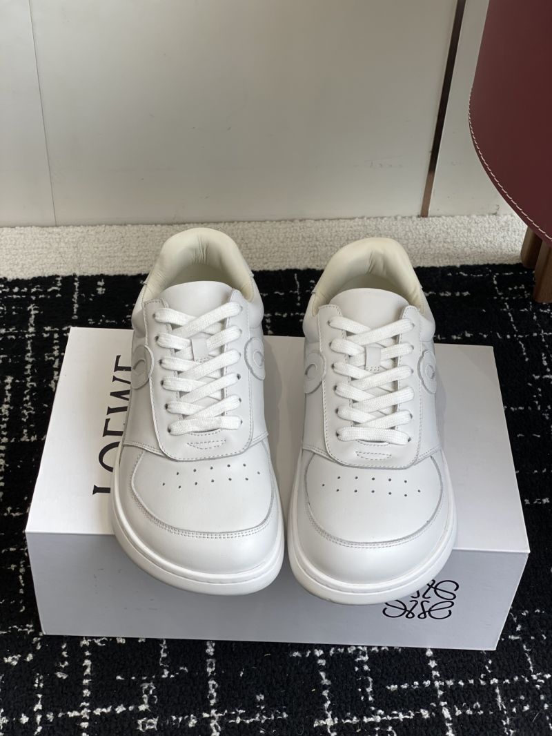 LOEWE JAMBO SNEAKER IN SOFT GRAINED CALFSKIN M816282 WHITE
