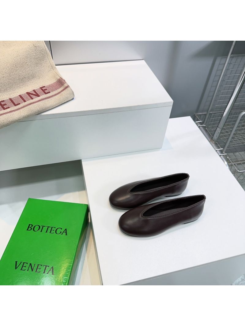 Bottega Veneta BV Rosa Ballerina in Lambskin 837886 Fondant