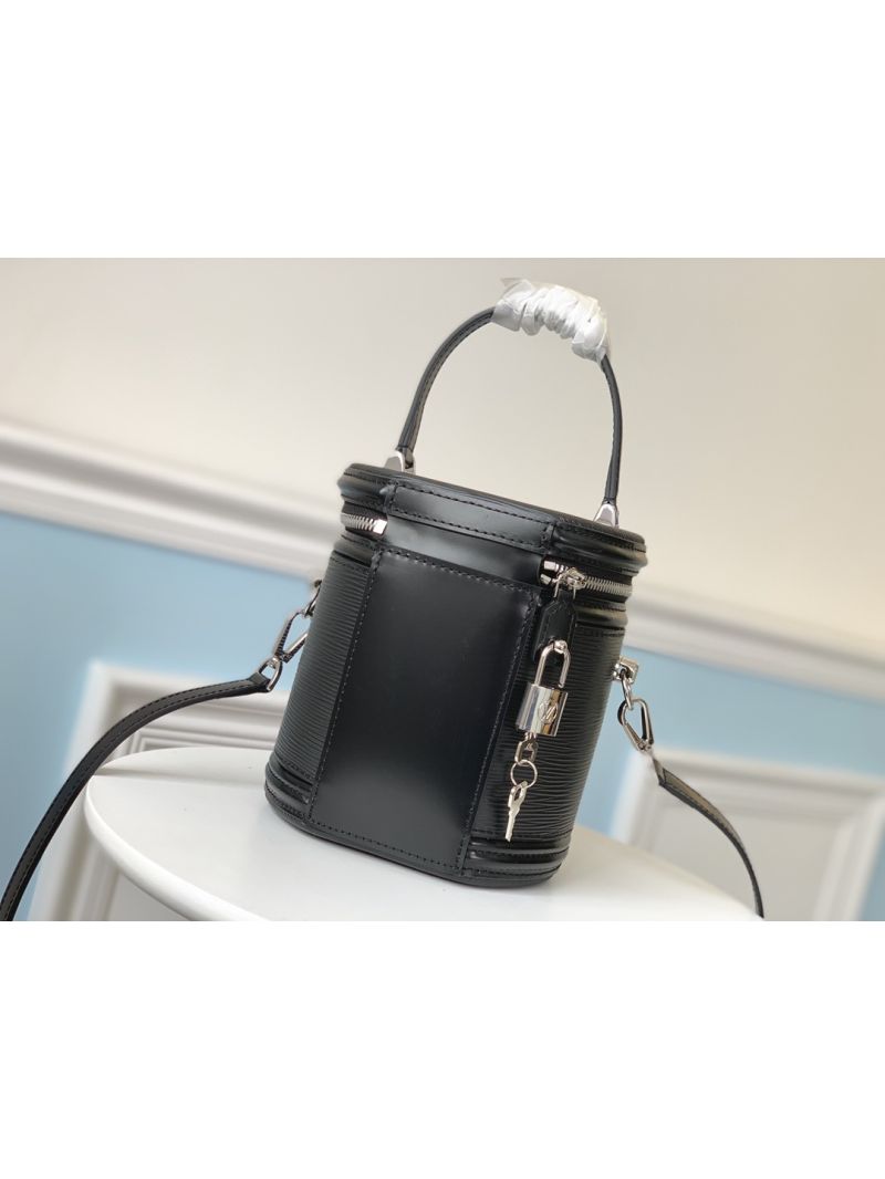Louis Vuitton LV Cannes Epi Leather M52226 Black