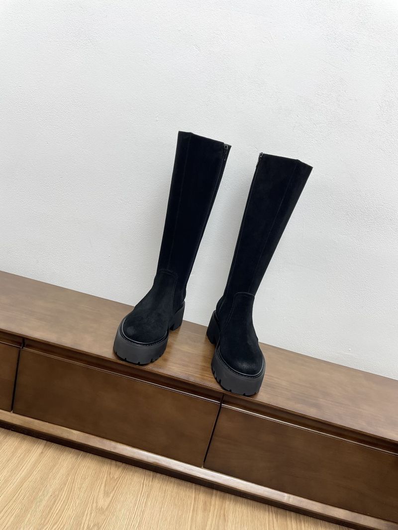 CELINE BULKY ZIPPED BOOT IN SUEDE CALFSKIN 354233492C