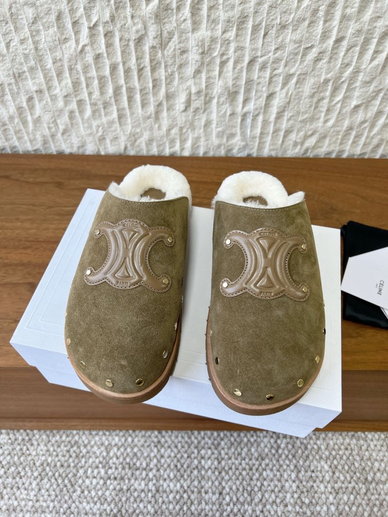 CELINE PITEA CLOG IN CALFSKIN 363015235C GREY