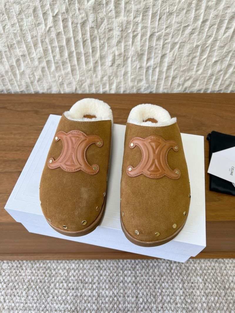 CELINE PITEA CLOG IN CALFSKIN 363015235C TAN