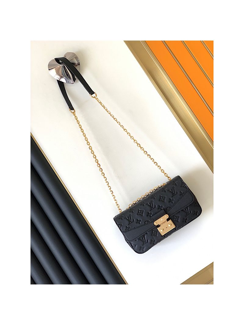 Louis Vuitton LV Marceau Chain Bag Monogram Empreinte M4620 Black