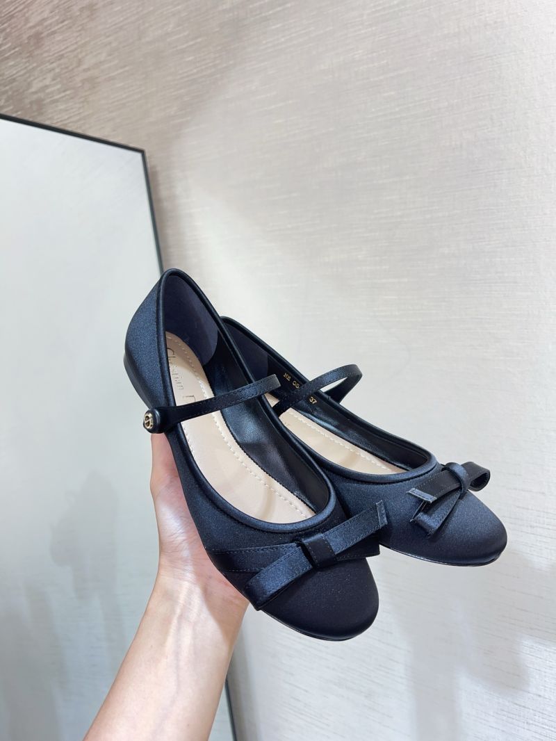 DIOR BALLERINA LOVELY-D RASO SATIN NERO KCF017