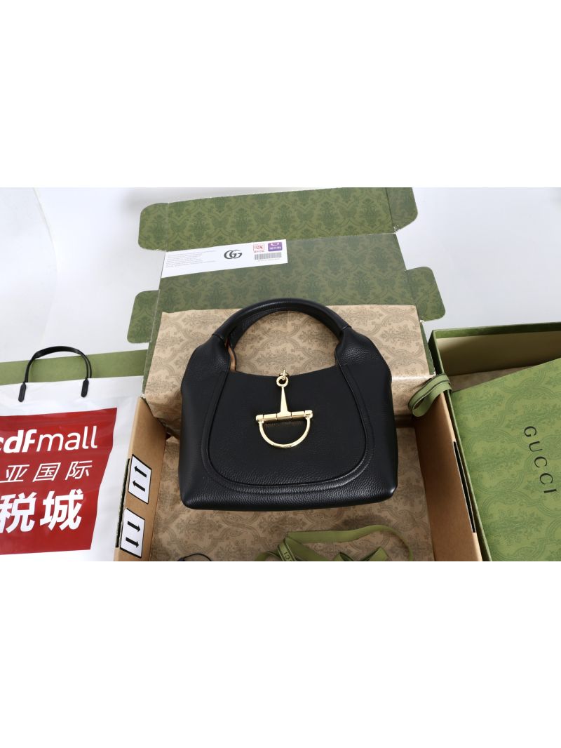 Gucci Softbit medium top handle bag 837467 Black