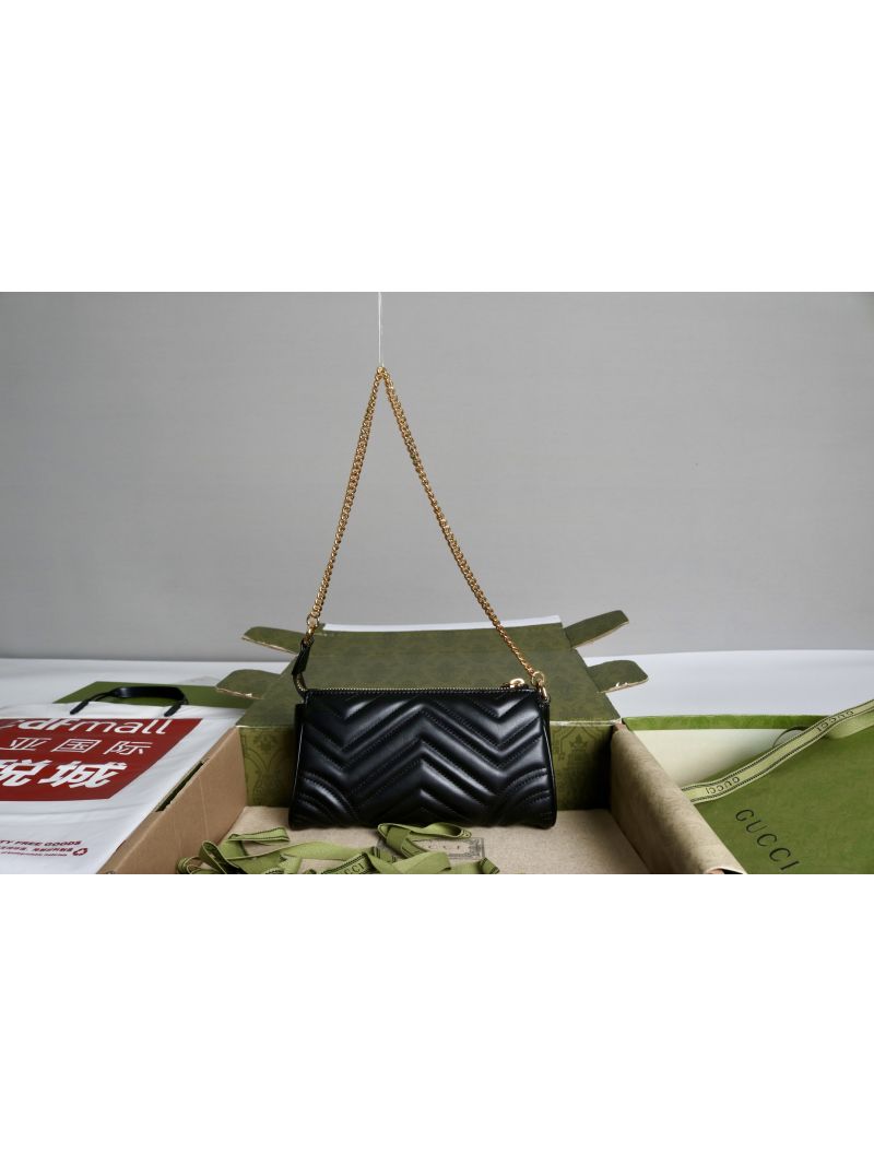 Gucci GG Marmont small shoulder bag 847589 Black