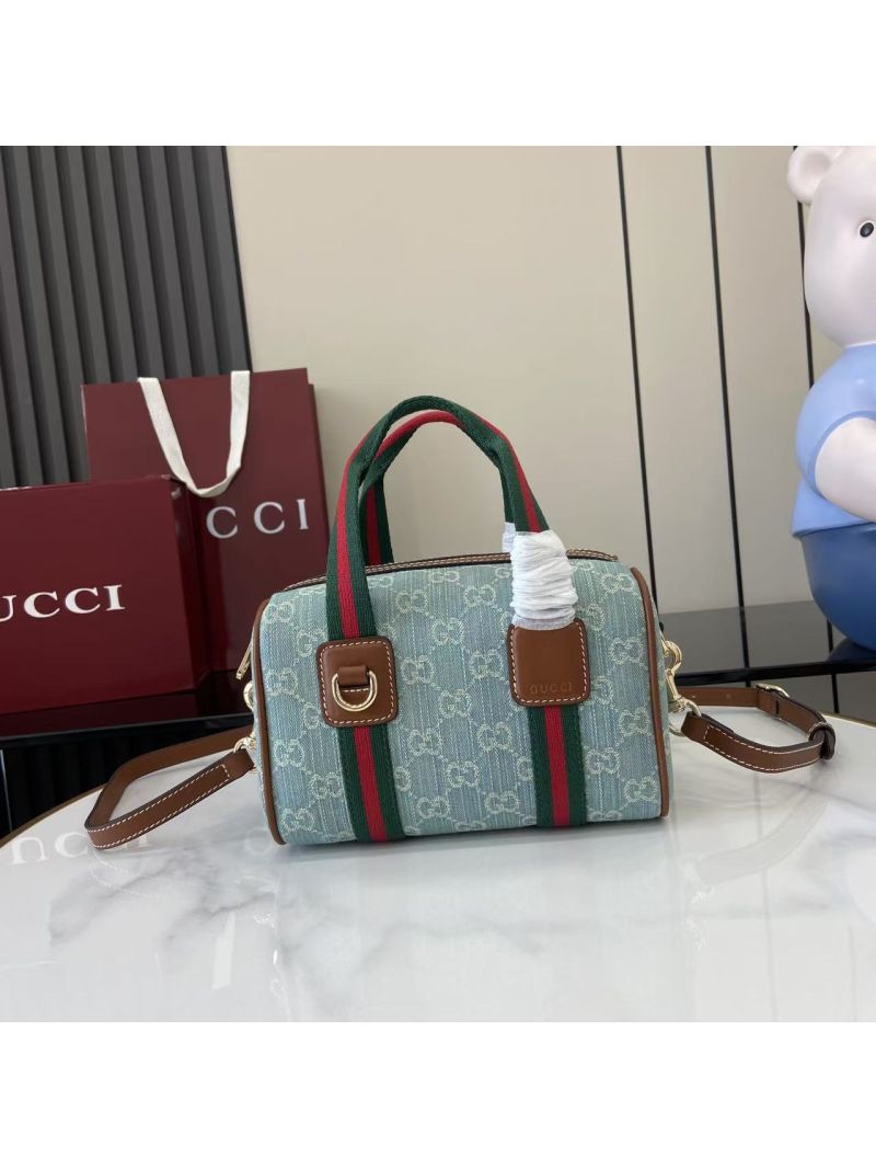Gucci Mini GG handbag GG Canvas 859975 Light Blue