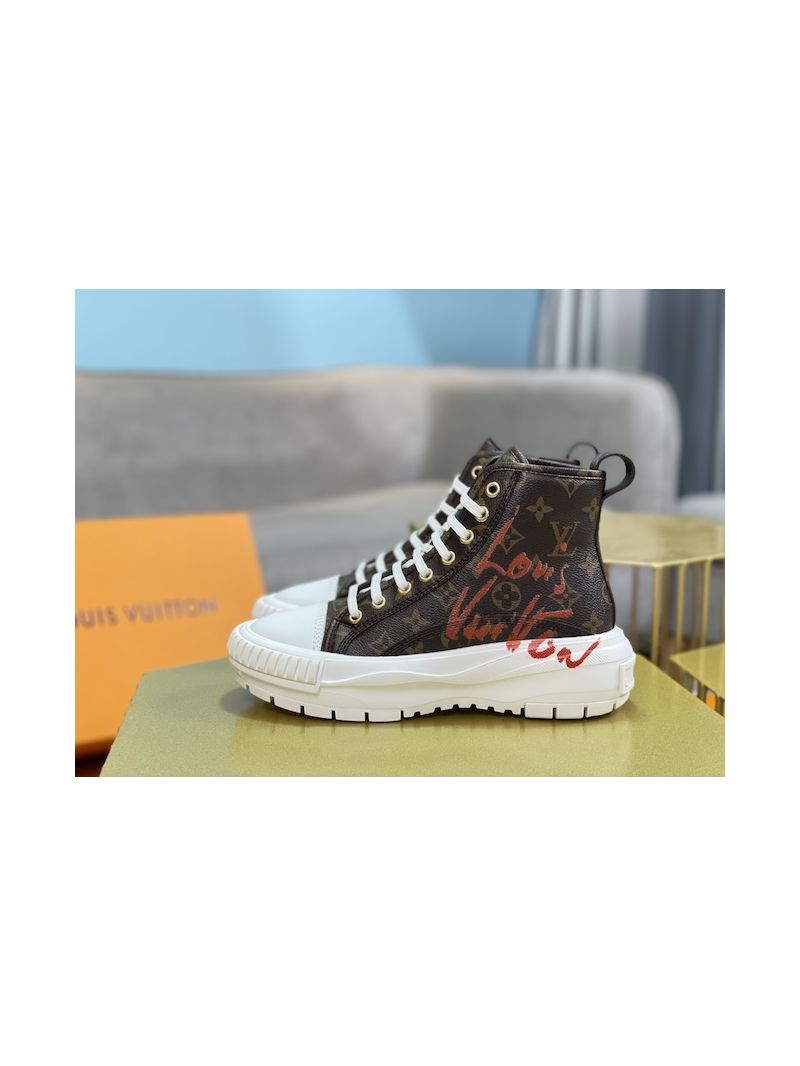 Louis Vuitton LV Squad Sneaker Boot 1A96F3 Limited Edition Monogram