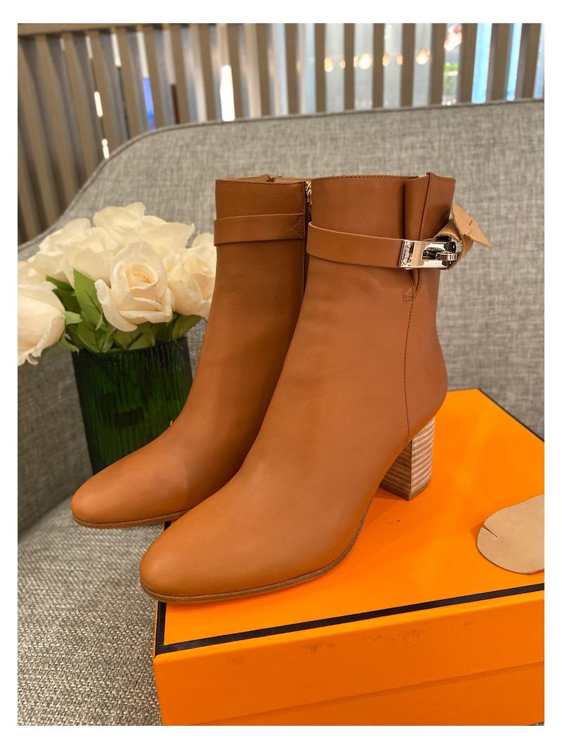 Hermes Saint Germain Ankle Boot H202257 Brown