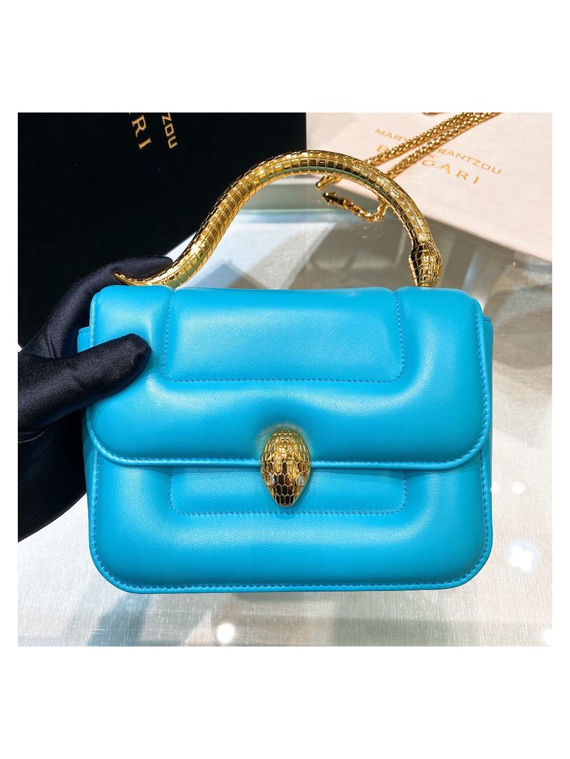 Mary Katrantzou X Bvlgari Top Handle (Limited) 291070 Blue