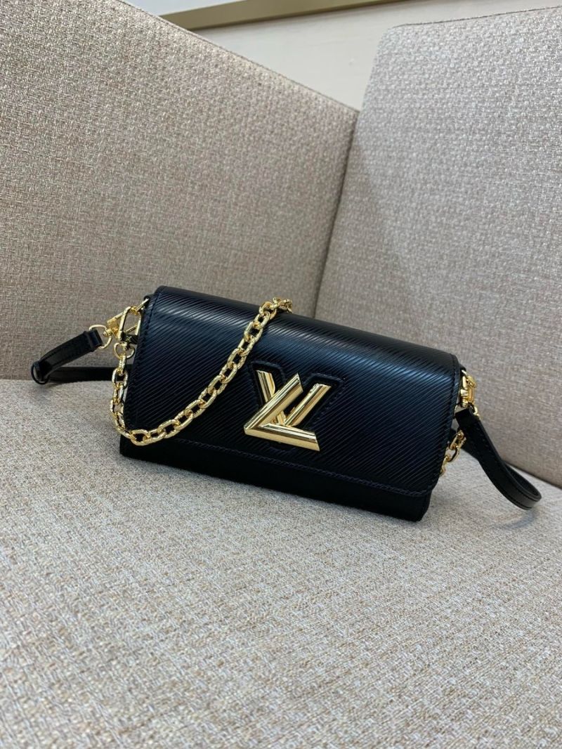 Louis Vuitton LV Twist West Bag Epi Leather M24549 Black