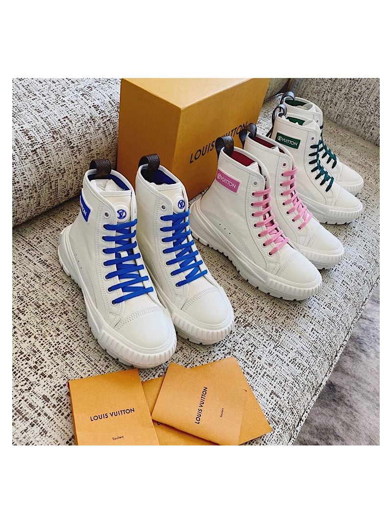 Louis Vuitton LV Squad Sneaker Boot 1A96F3 Pink