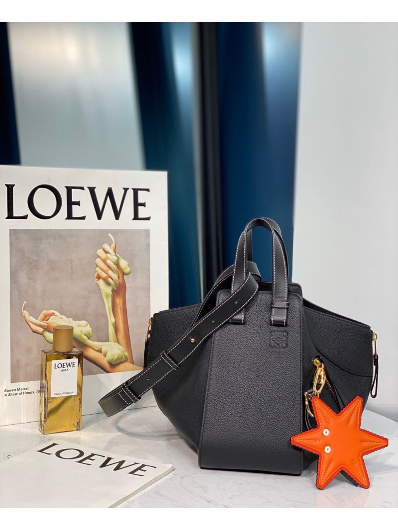 Loewe Hammock Small Bag 66031 Black