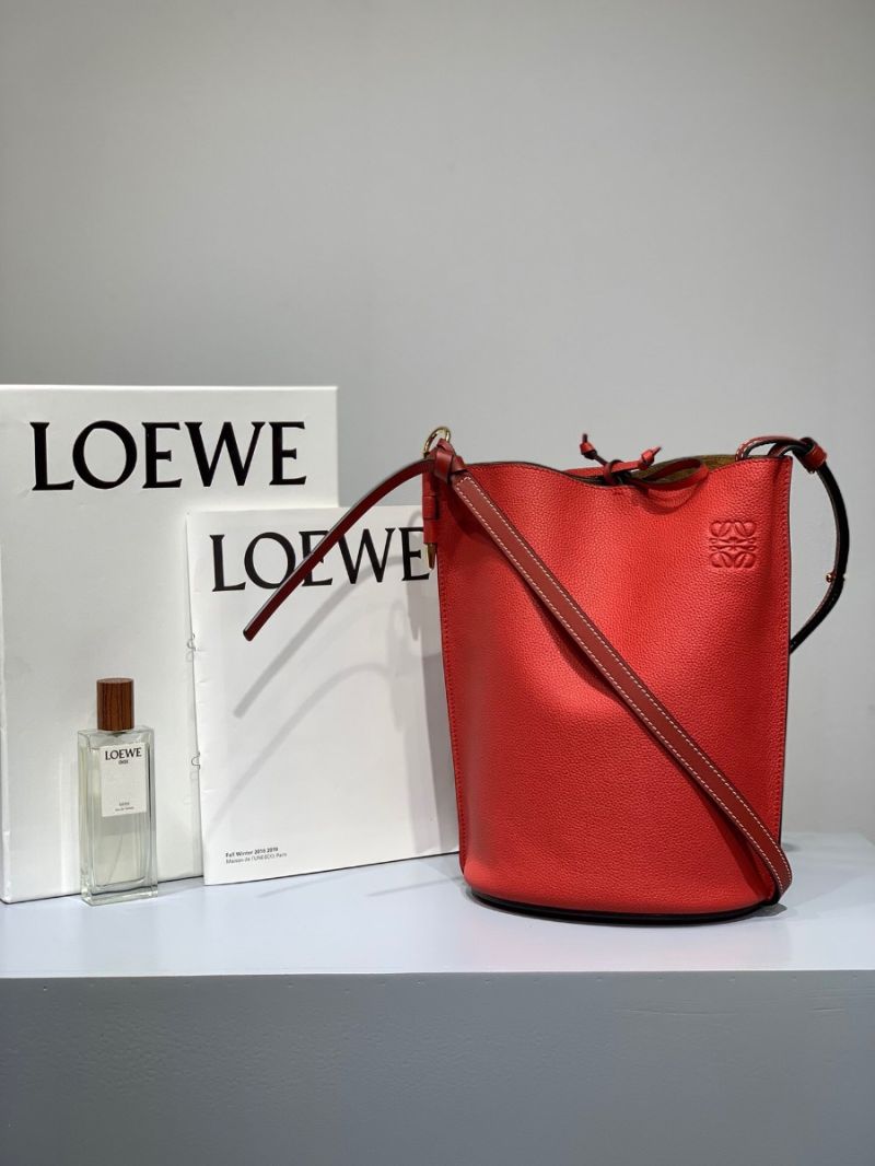 Loewe Gate Bucket 66088 Red/Pecan