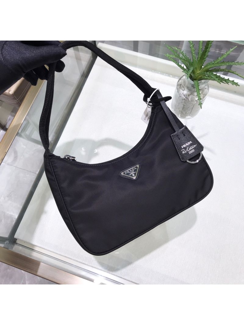 Prada Re-Edition 2000 Nylon Mini-Bag 1NE515 Black