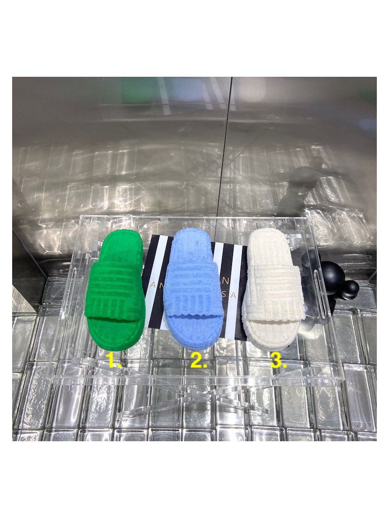 Bottega Veneta BV Resort Sponge Male/ Women Sildes 659139