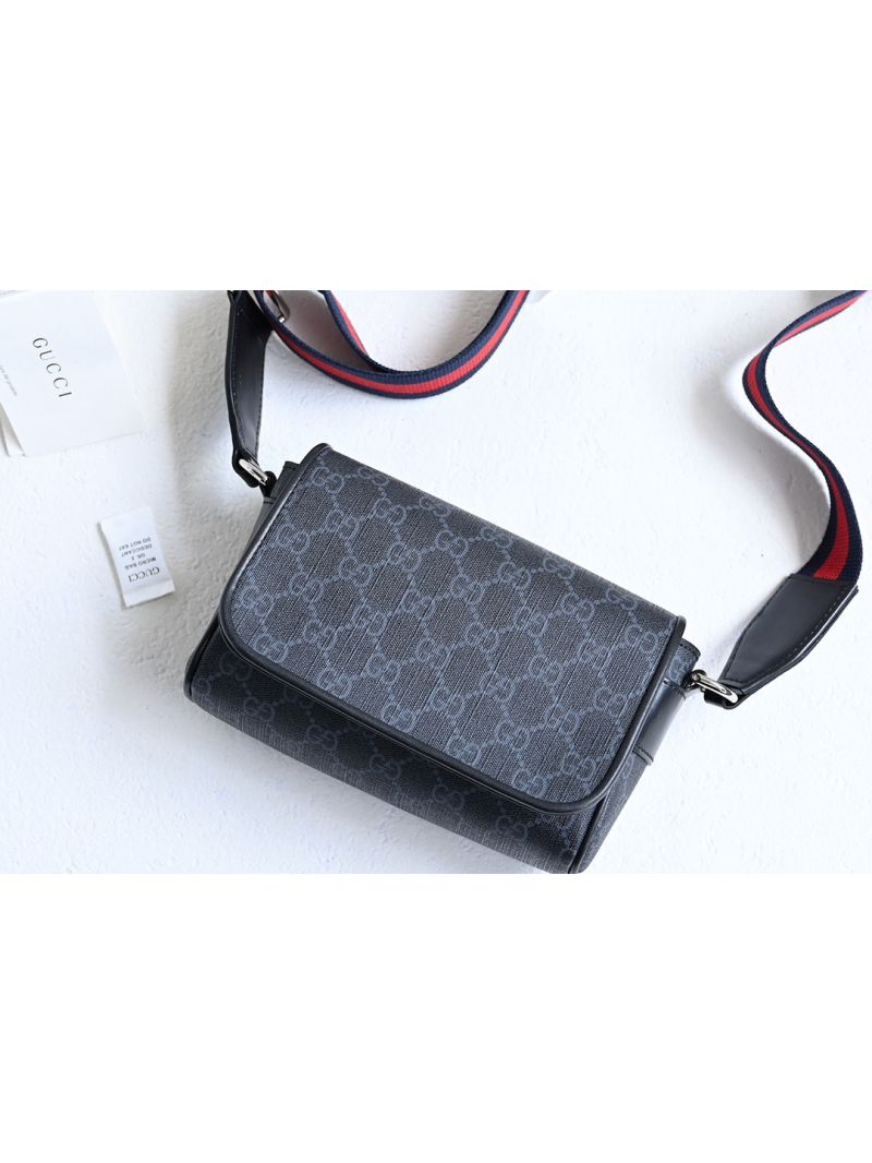 Gucci GG Super Mini Bag 791741 GG Supreme Grey