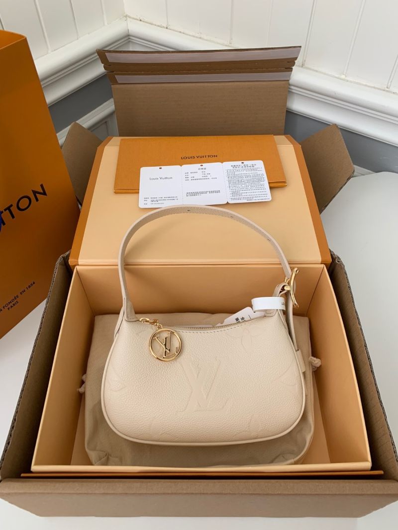 Louis Vuitton LV Mini Moon in Monogram Empreinte Leather M82391 Creme