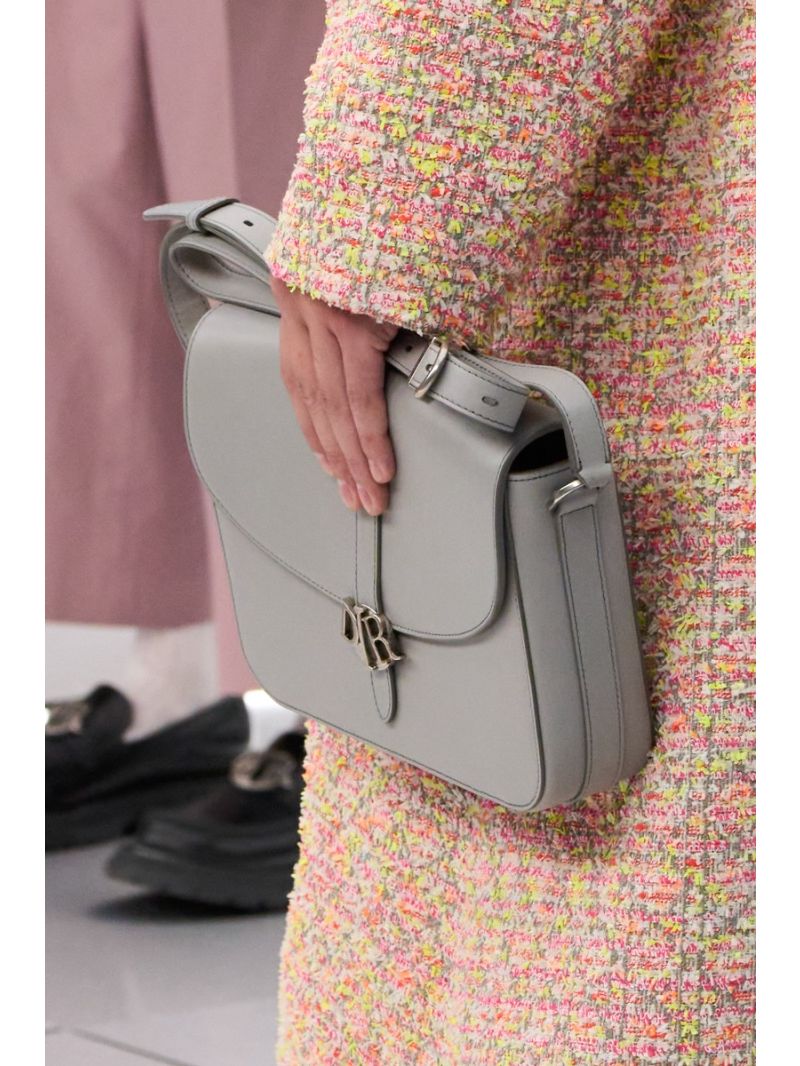 Dior Men Charm Bag Gray Smooth Calfskin 1CMPO310