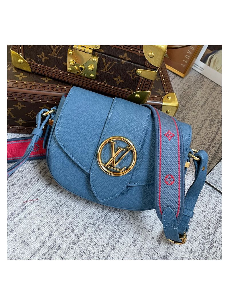 Louis Vuitton LV Pont 9 Soft PM MM M58964 M58968 Blue