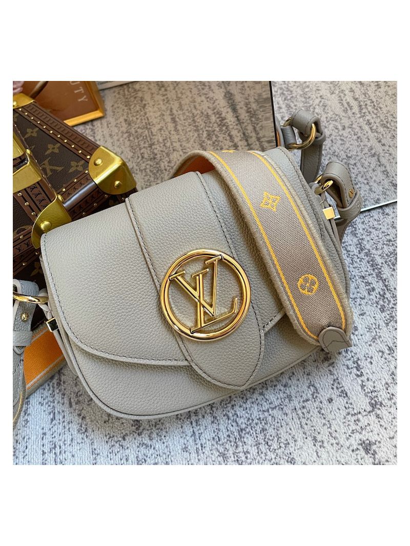 Louis Vuitton LV Pont 9 Soft PM MM M58964 M58968 Grey