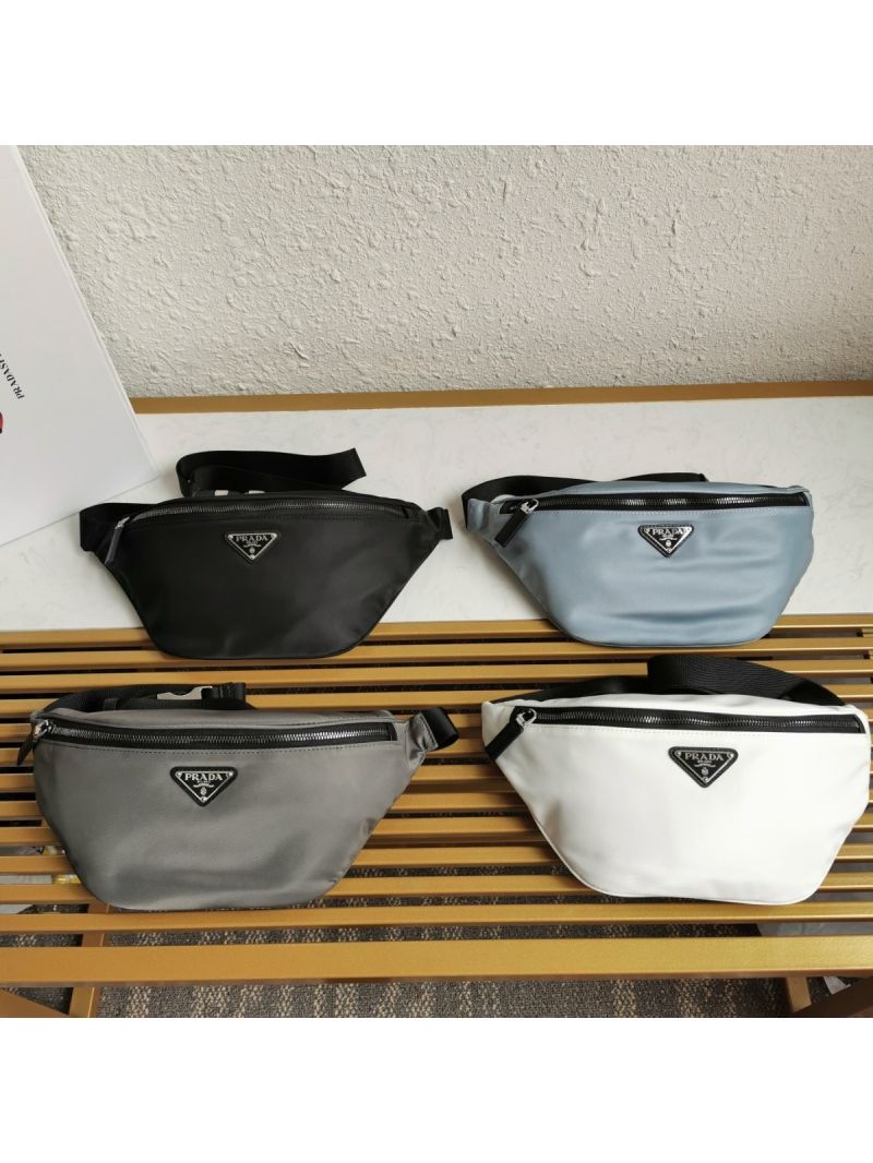 Prada Nylon And Saffiano Leather Belt Bag 2VL033