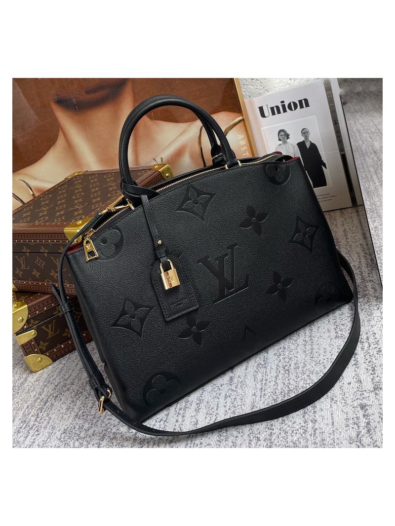 Louis Vuitton LV Grand Palais in Monogram Empreinte Leather M45811 Black