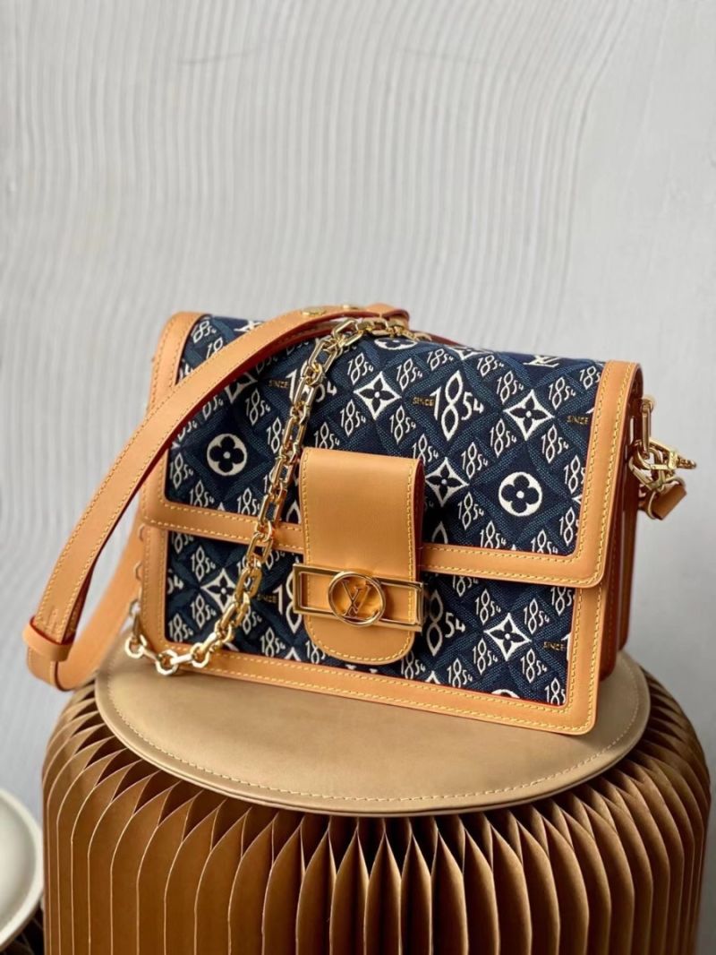 Louis Vuitton Lv 1854 Dauphine MM M57499 Blue