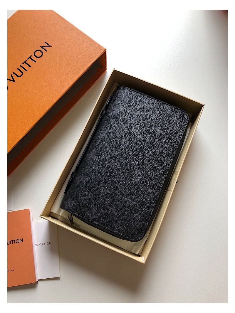 Louis Vuitton LV Zippy XL Wallet N41503 Monogram Eclipse