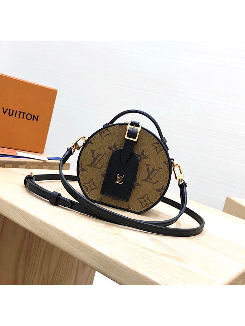 Louis Vuitton LV Mini Boite Chapeau M68276 Monogram Reverse Canvas