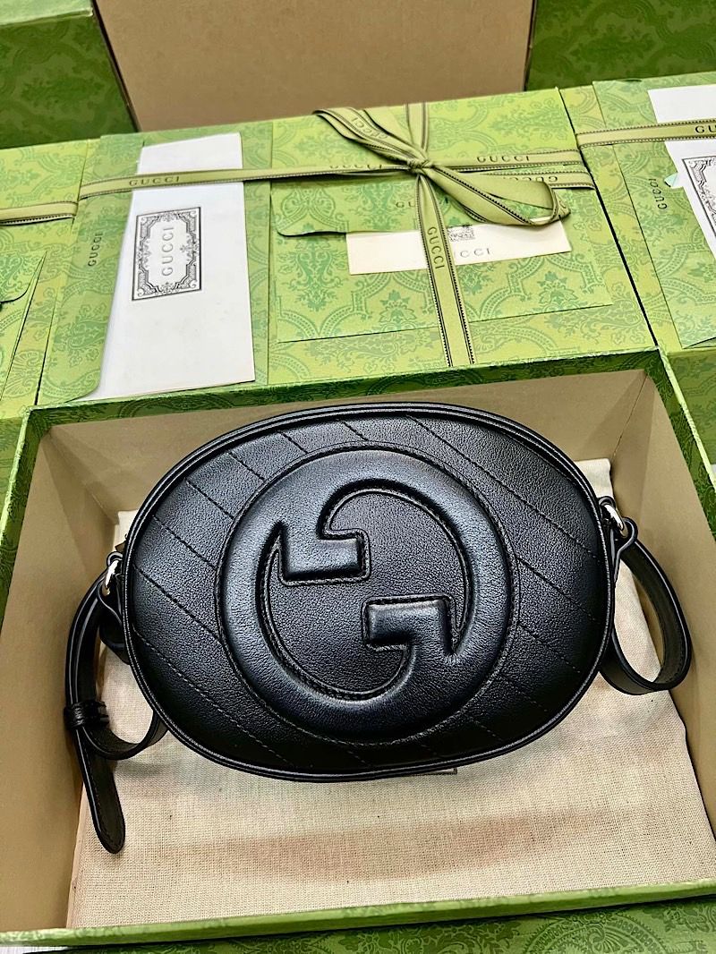 Gucci Blondie Mini Shoulder Bag 760175 Black