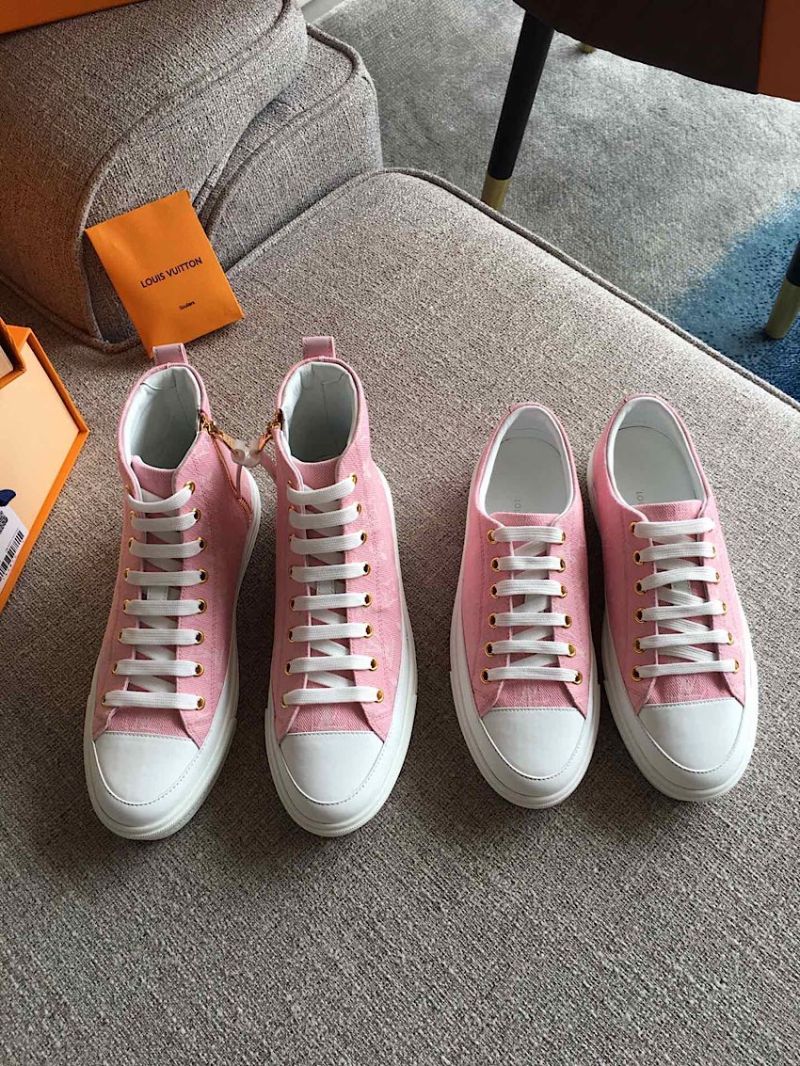 Louis Vuitton LV Stellar Sneaker 1A4WTT Denim Pink
