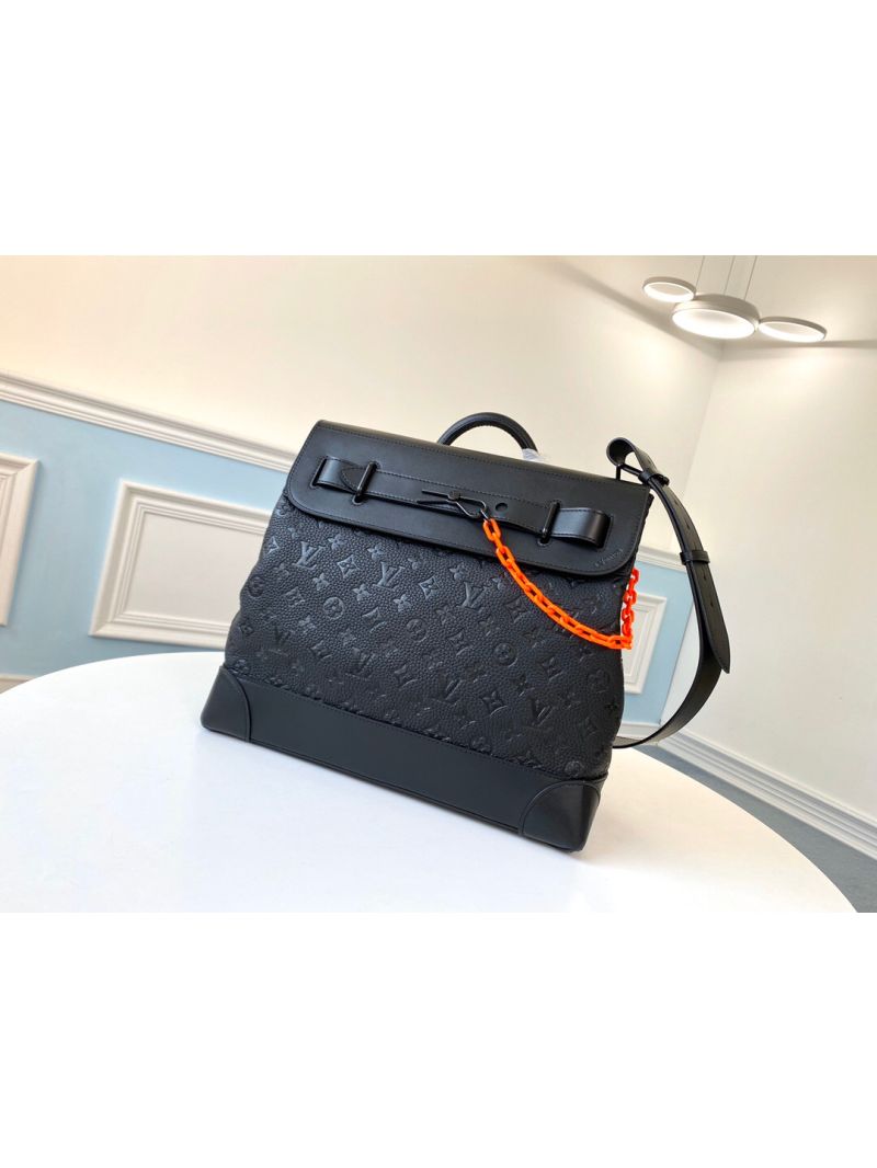 Louis Vuitton LV Steamer PM M53282 in Monogram Empreinte Black
